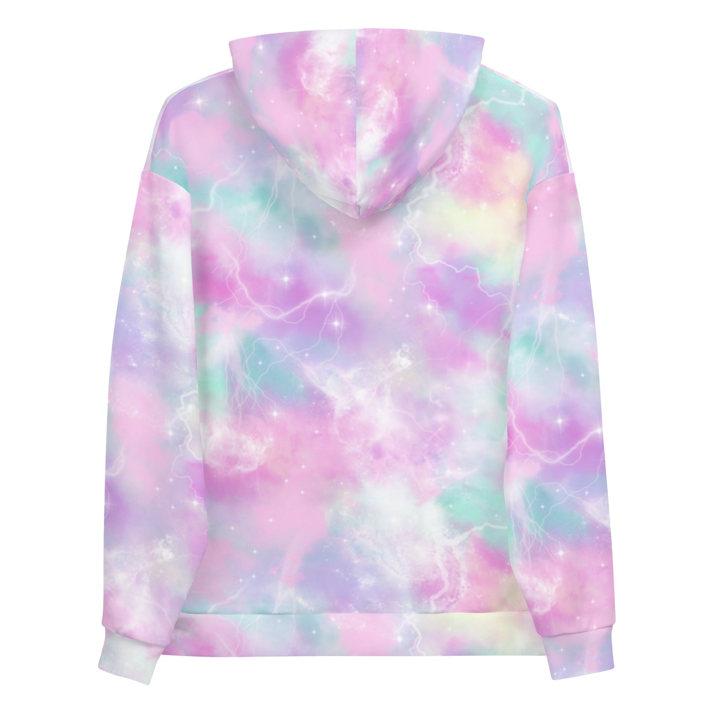 Sudadera con capucha de cielo pastel