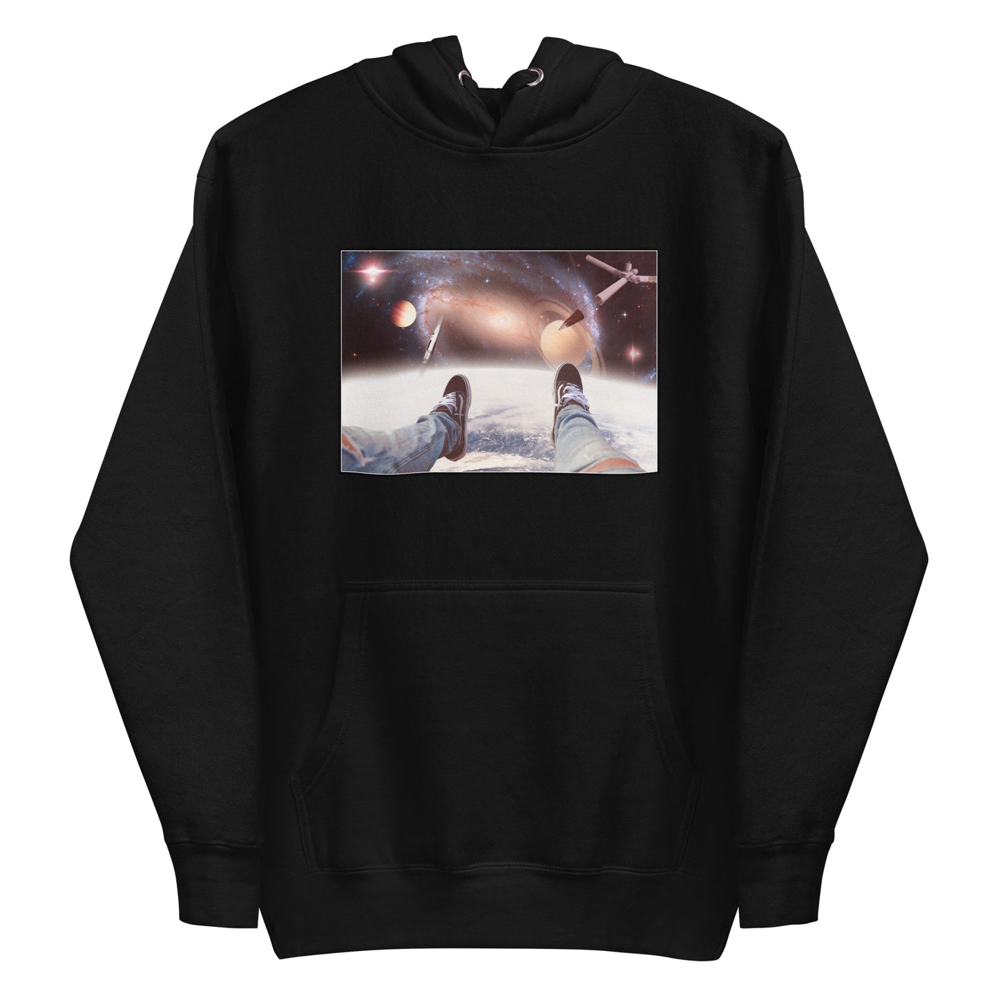 Sudadera con capucha fuera del borde