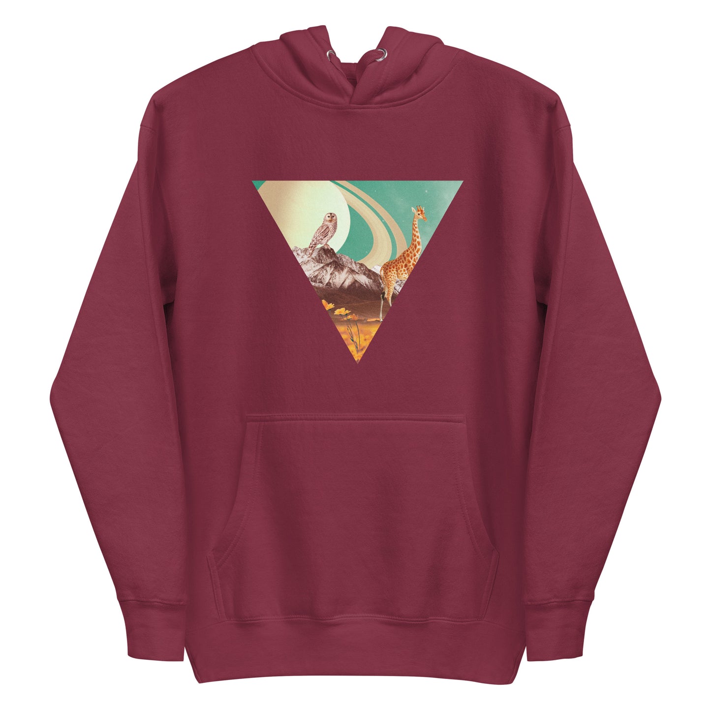 Sudadera con capucha pintoresca