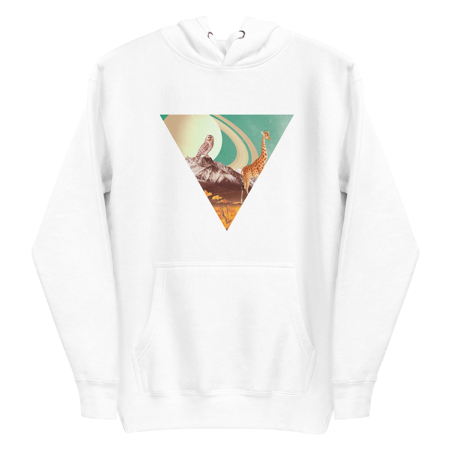 Sudadera con capucha pintoresca