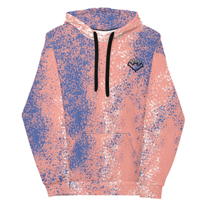 Pink Splatter Hoodie