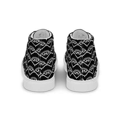 Men’s Logo High Top Canvas Shoes