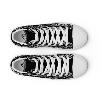 Men’s Logo High Top Canvas Shoes