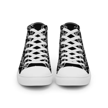 Men’s Logo High Top Canvas Shoes