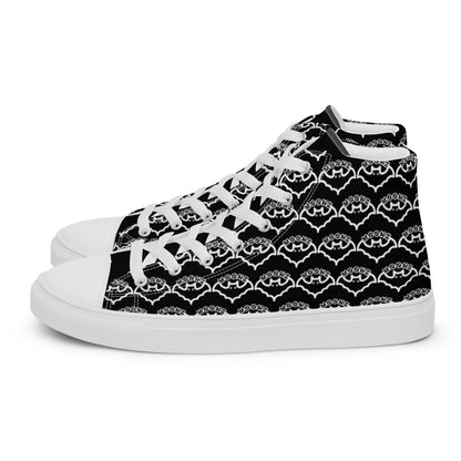 Men’s Logo High Top Canvas Shoes