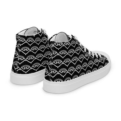 Men’s Logo High Top Canvas Shoes