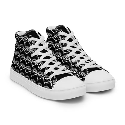 Men’s Logo High Top Canvas Shoes