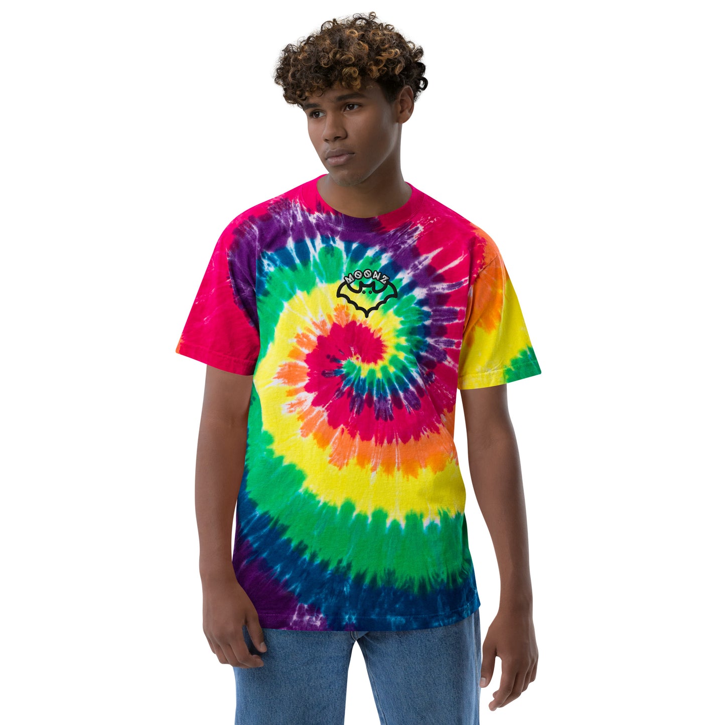 Oversized Tie-Dye Logo T-Shirt