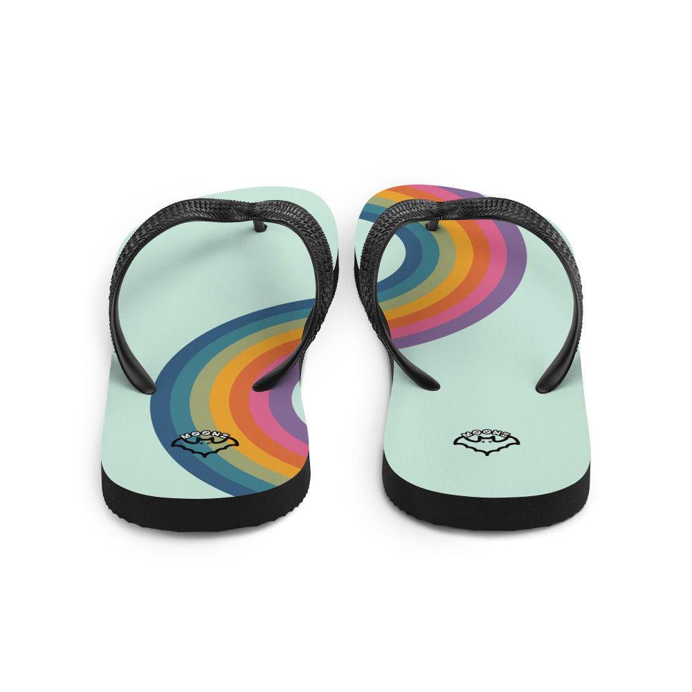 Chanclas arcoiris