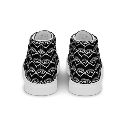 Women’s Logo High Top Canvas Shoes