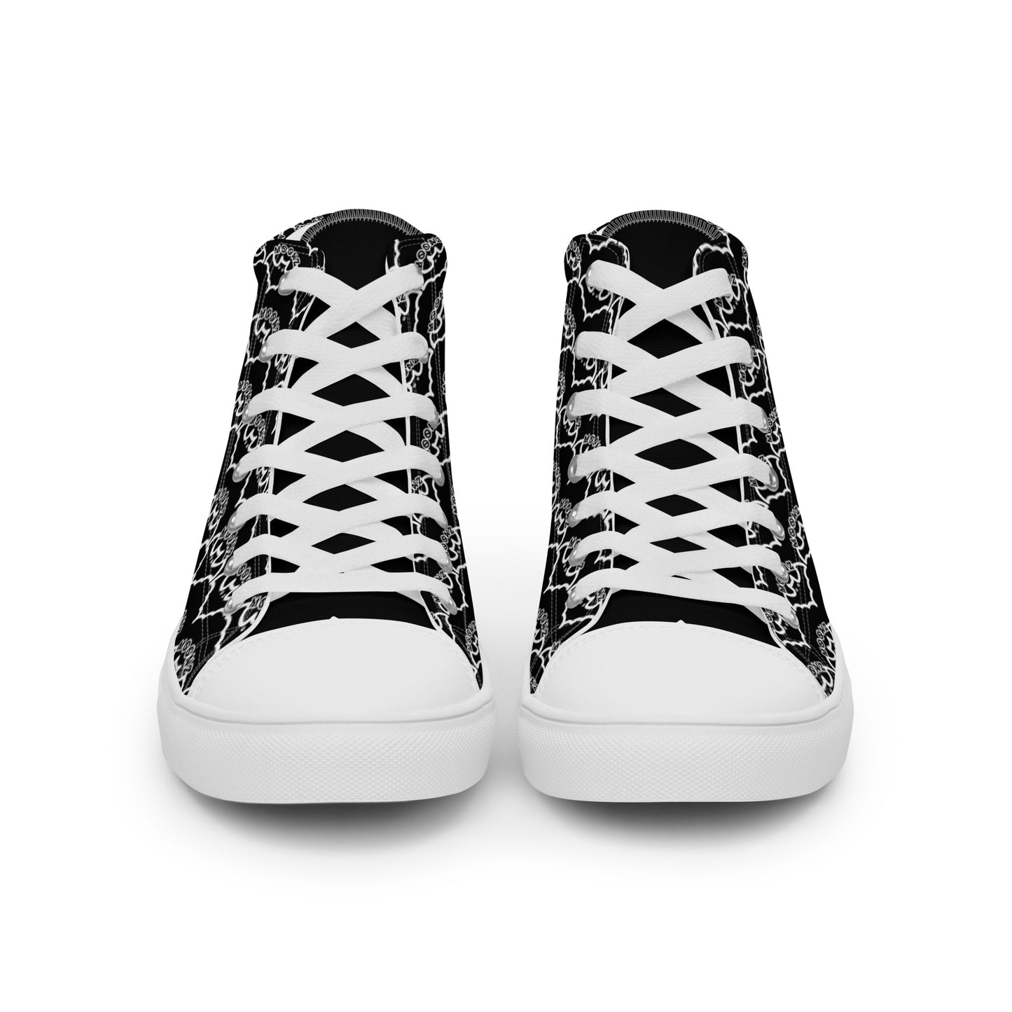 Women’s Logo High Top Canvas Shoes