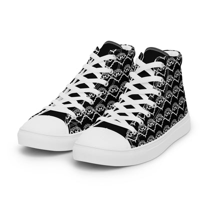 Women’s Logo High Top Canvas Shoes